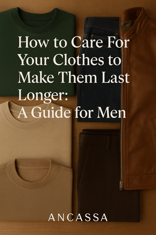 How to Care for Your Clothes to Make Them Last Longer: A Guide for Men