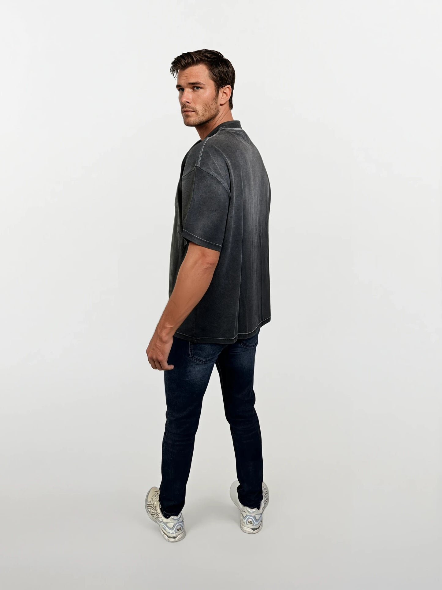 Sun faded oversized T-shirt