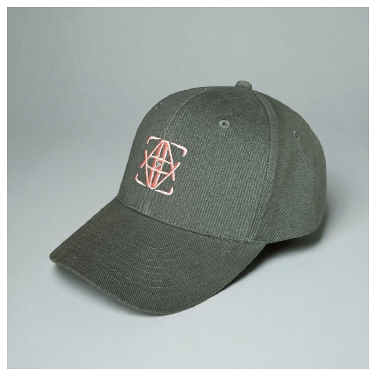 Green Monogram Cap