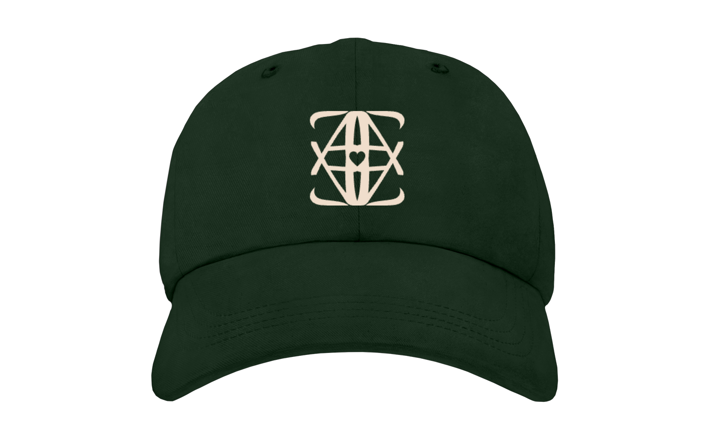 Green Monogram Cap