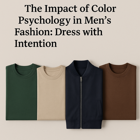 The Impact of Color Psychology in Men’s Fashion