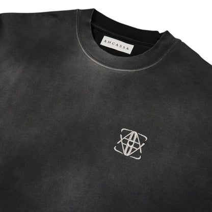 T-shirt oversized effet usé 