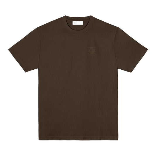 Short-Sleeve Monogram T-Shirt – Maroon