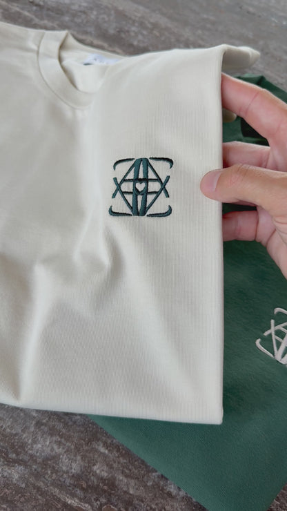 Short-Sleeve Edition One T-Shirt  - Cream