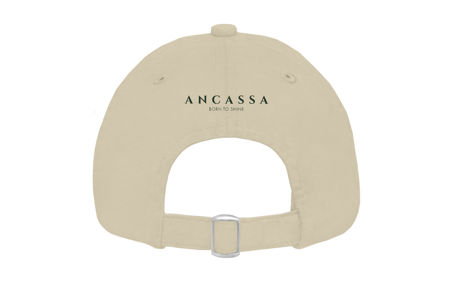 Cream Monogram Cap