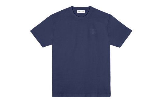 Short-Sleeve Monogram T-Shirt – Blue